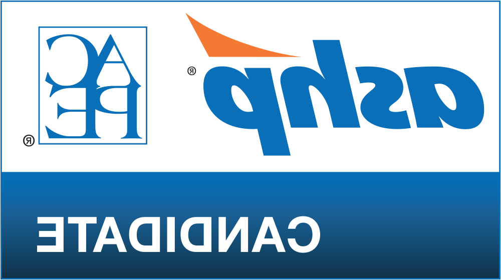 ASHP Candidate Logo blue, white and orange